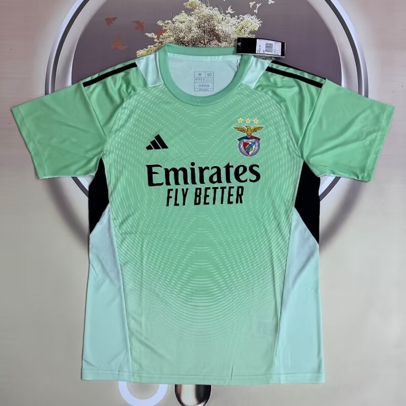 SL Benfica 2025/2026 Goalkeeper Fan Version Football Jersey