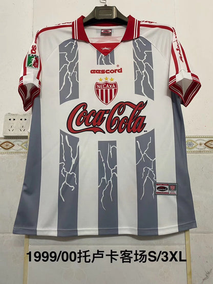 Retro Necaxa 1999/2000 Away Fan Version Football Jersey