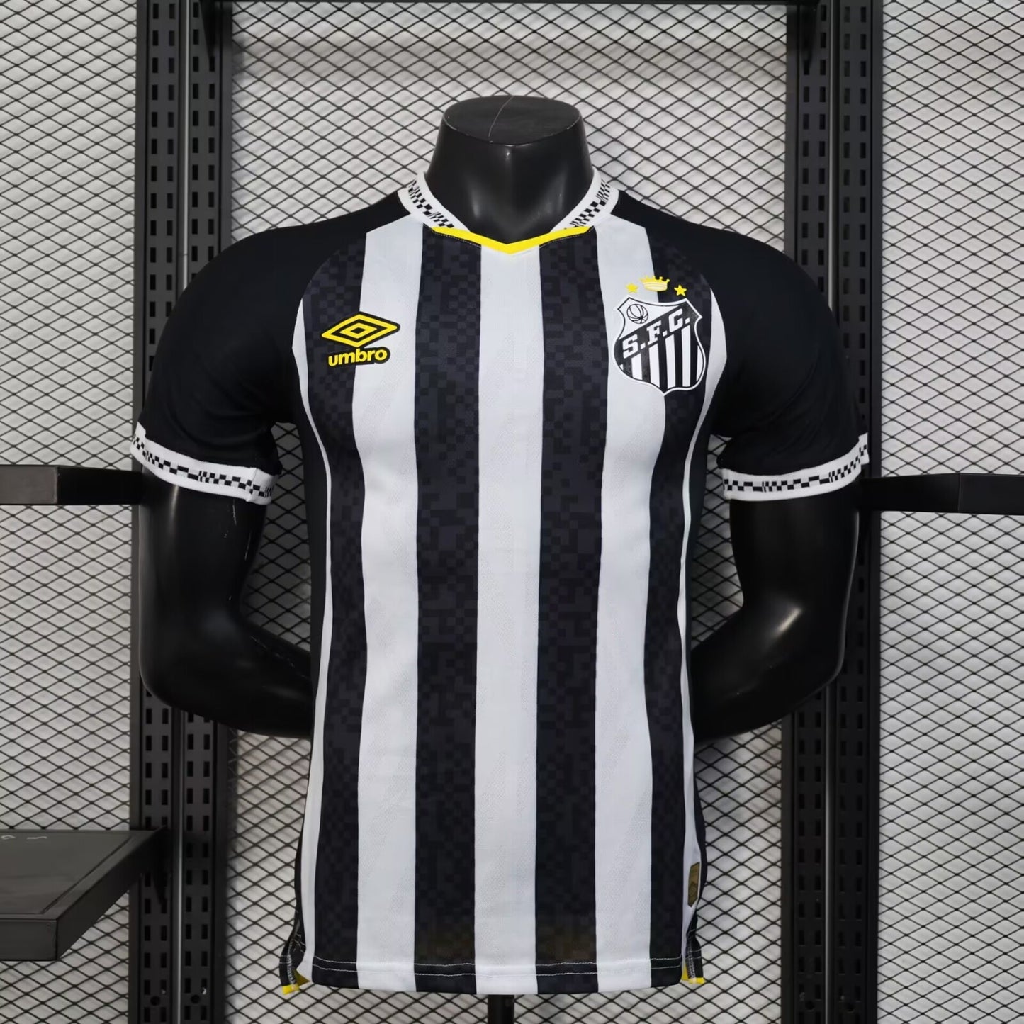 Santos 2025/2026 Away Player Version Football Jersey