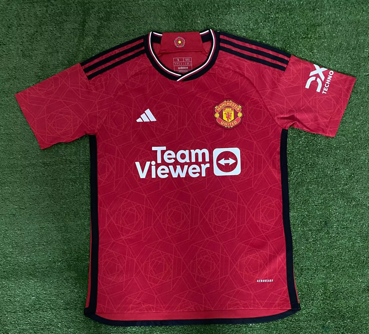Manchester United 2023/2024 Home Fan Version Football Jersey