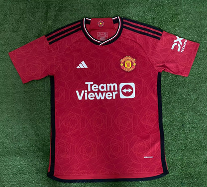 Manchester United 2023/2024 Home Fan Version Football Jersey