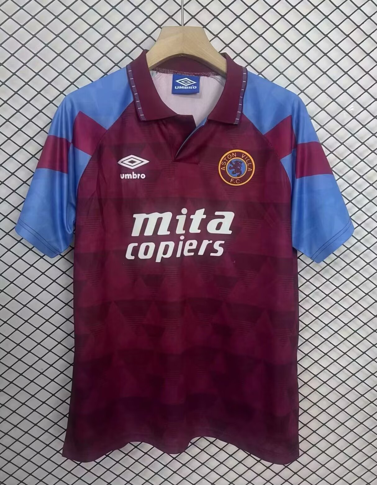 Retro Aston Villa 1998 Home Football Jersey