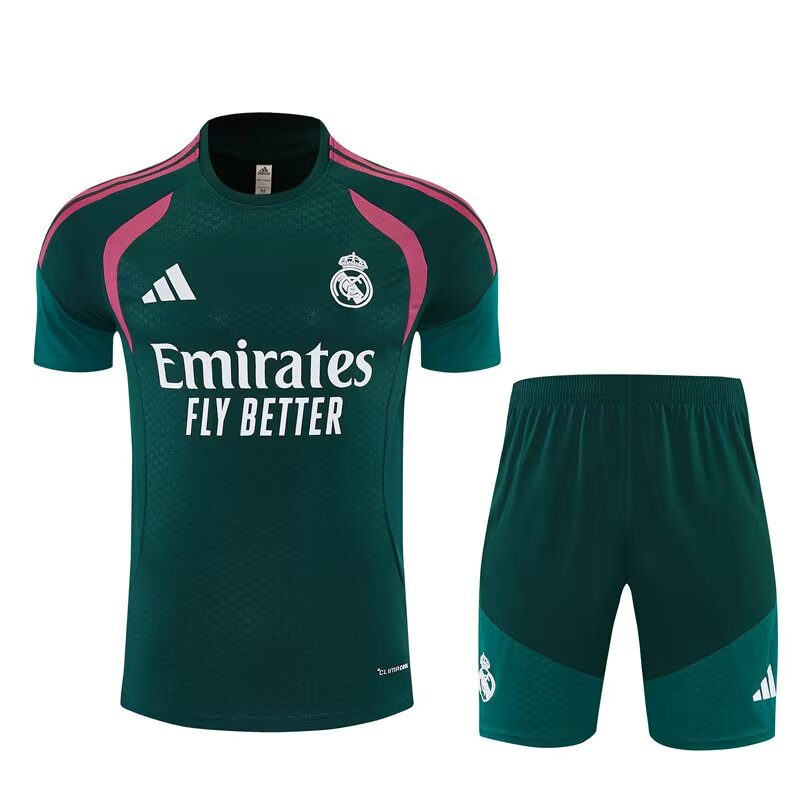 Real Madrid Training Sets Green (Kids And Man 16-2XL) Jersey 2026-2027