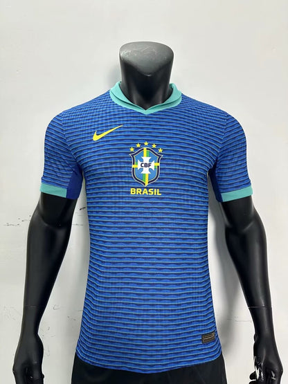Brazil 2024/2025 Away Player Version Football Jersey