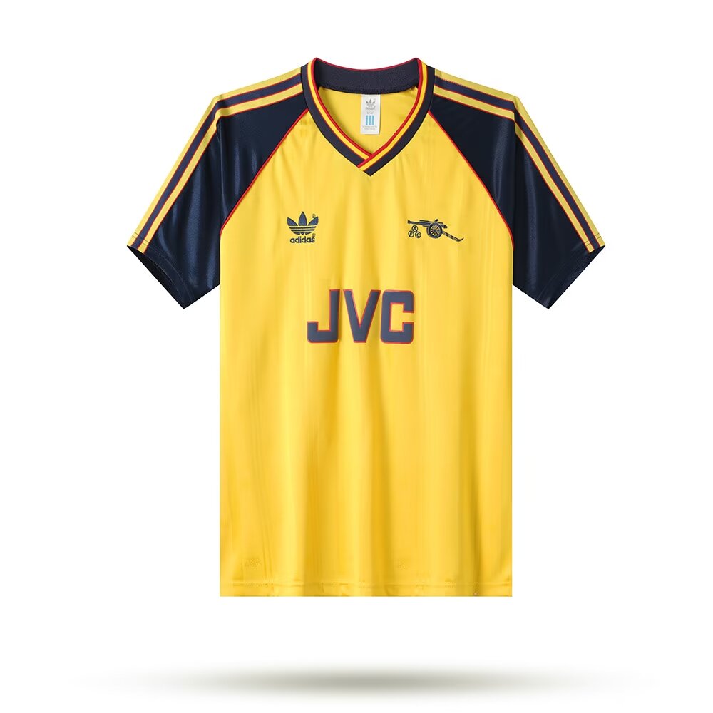 Retro Arsenal 1989/1990 Away Football Jersey