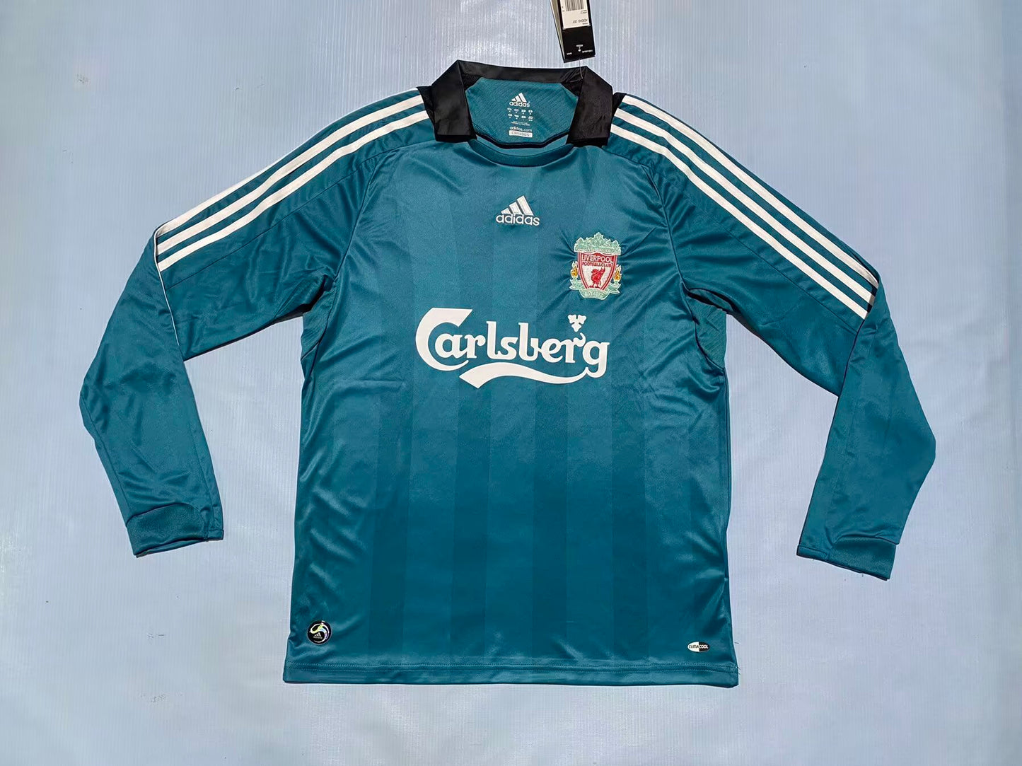 Retro Liverpool 2008/2009 Away Long Sleeve Football Jersey