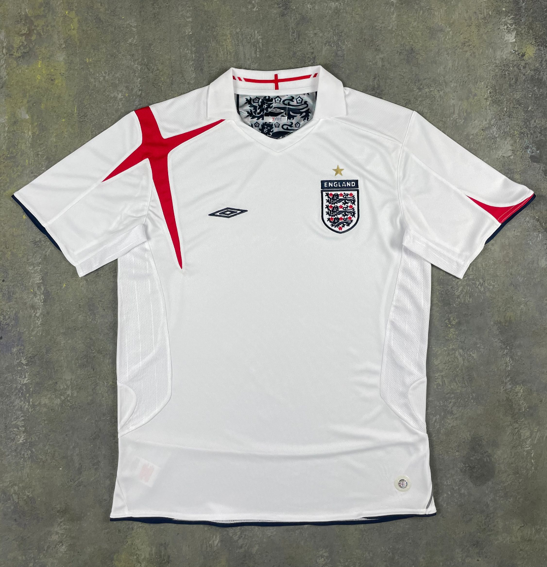 Retro England 2006 Home Football Jersey