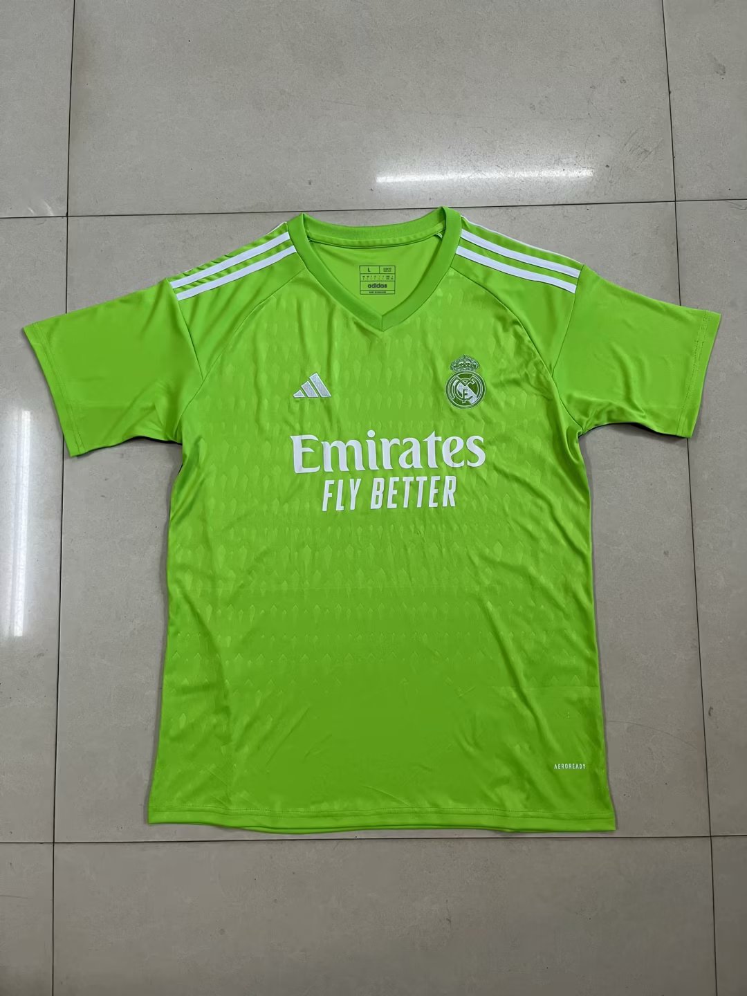 Real Madrid 2023/2024 Goalkeeper Fan Version Football Jersey