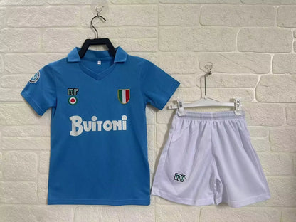 Retro Kids jerseys 1986/1987 Kids Home Football Jersey