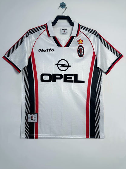 Retro AC Milan 1997/1998 Away Football Jersey