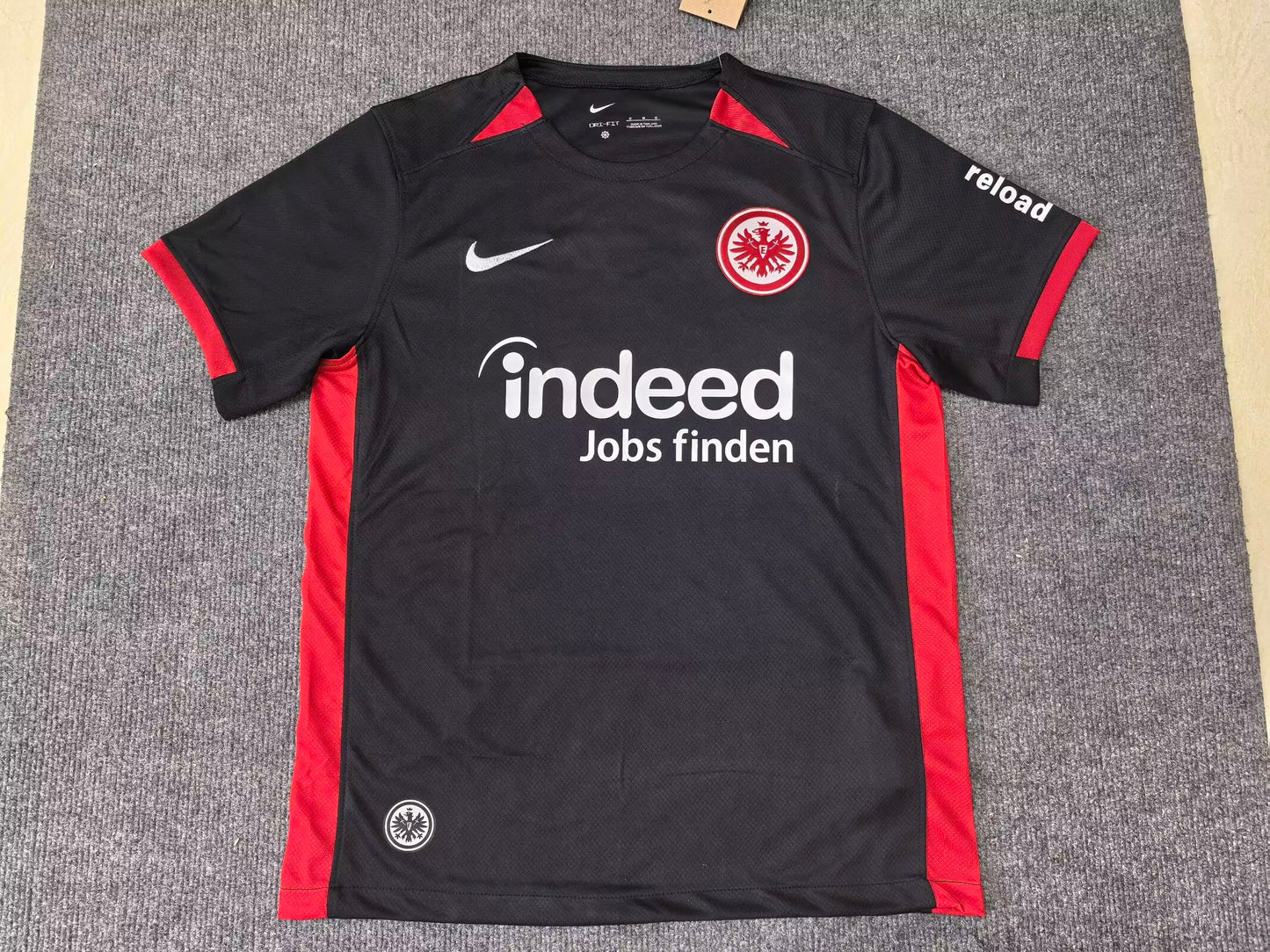 Frankfurt 2024/2025 Away Fan Version Football Jersey