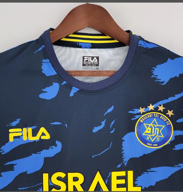 Maccabi Tel Aviv 2022/2023 Home Fan Version Football Jersey