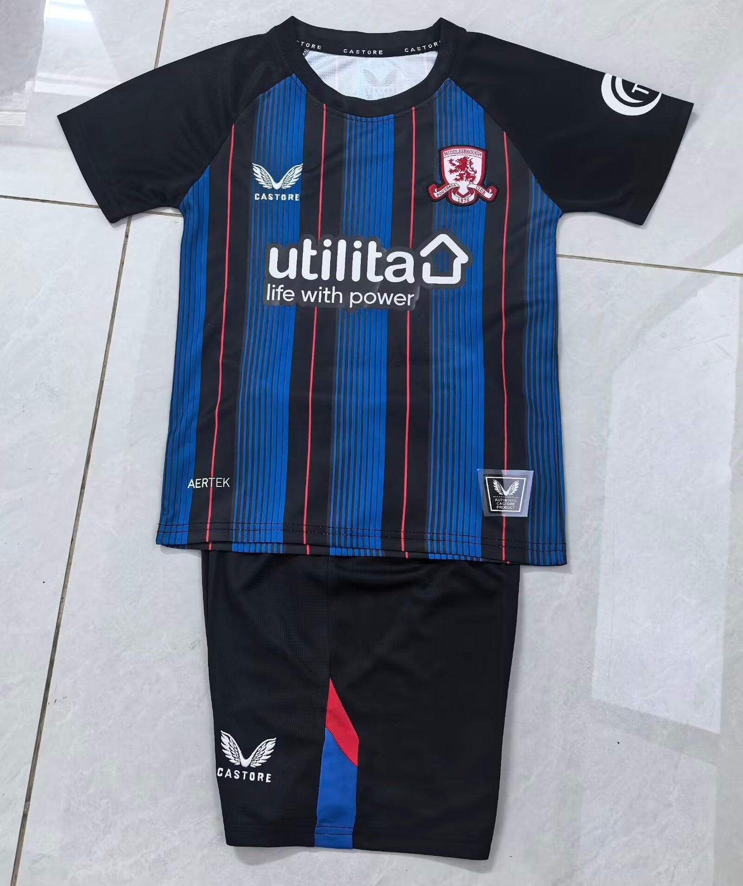 Middlesbrough 2025/2026 Kids Away Football Jersey