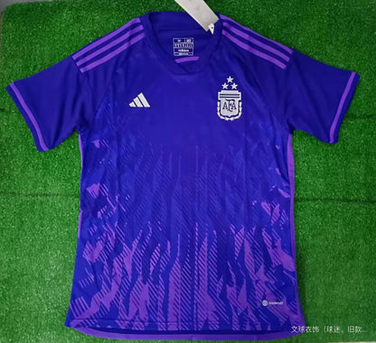 Argentina 2022 Away Fan Version Football Jersey