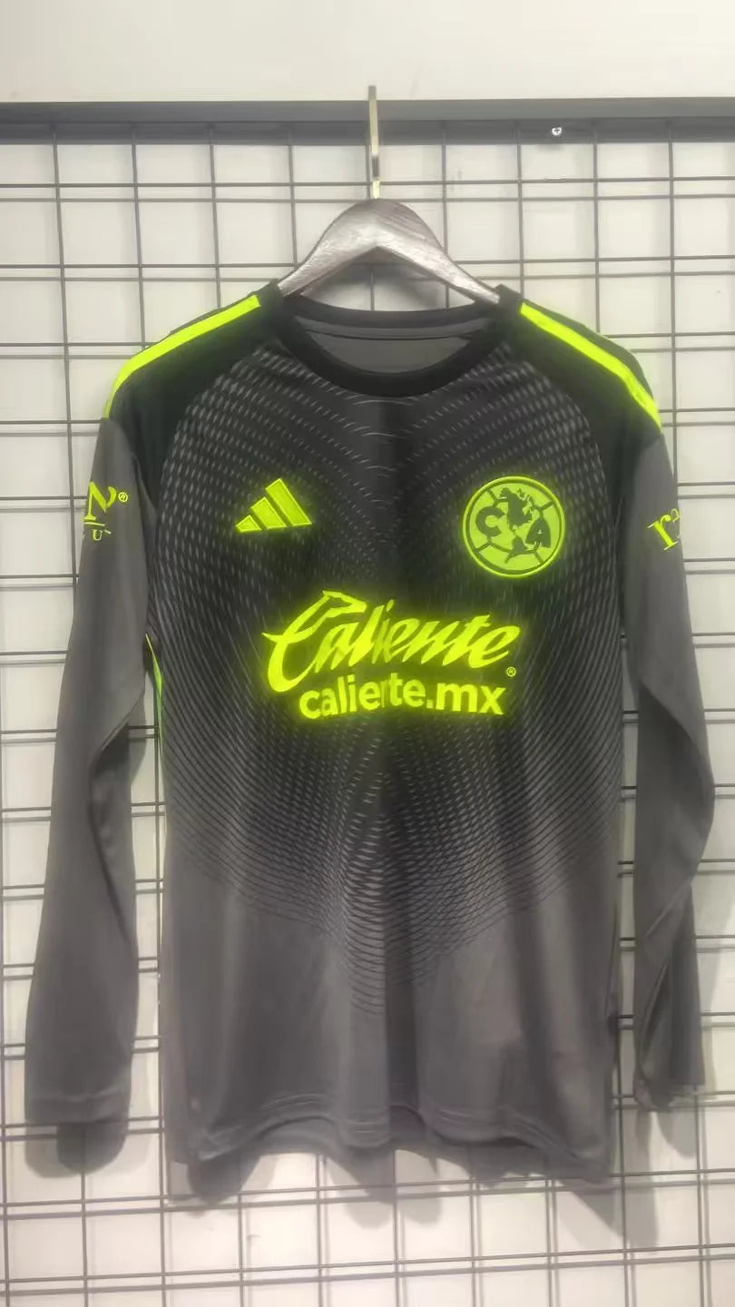 Club America 2025/2026 Goalkeeper Fan Version Football Jersey