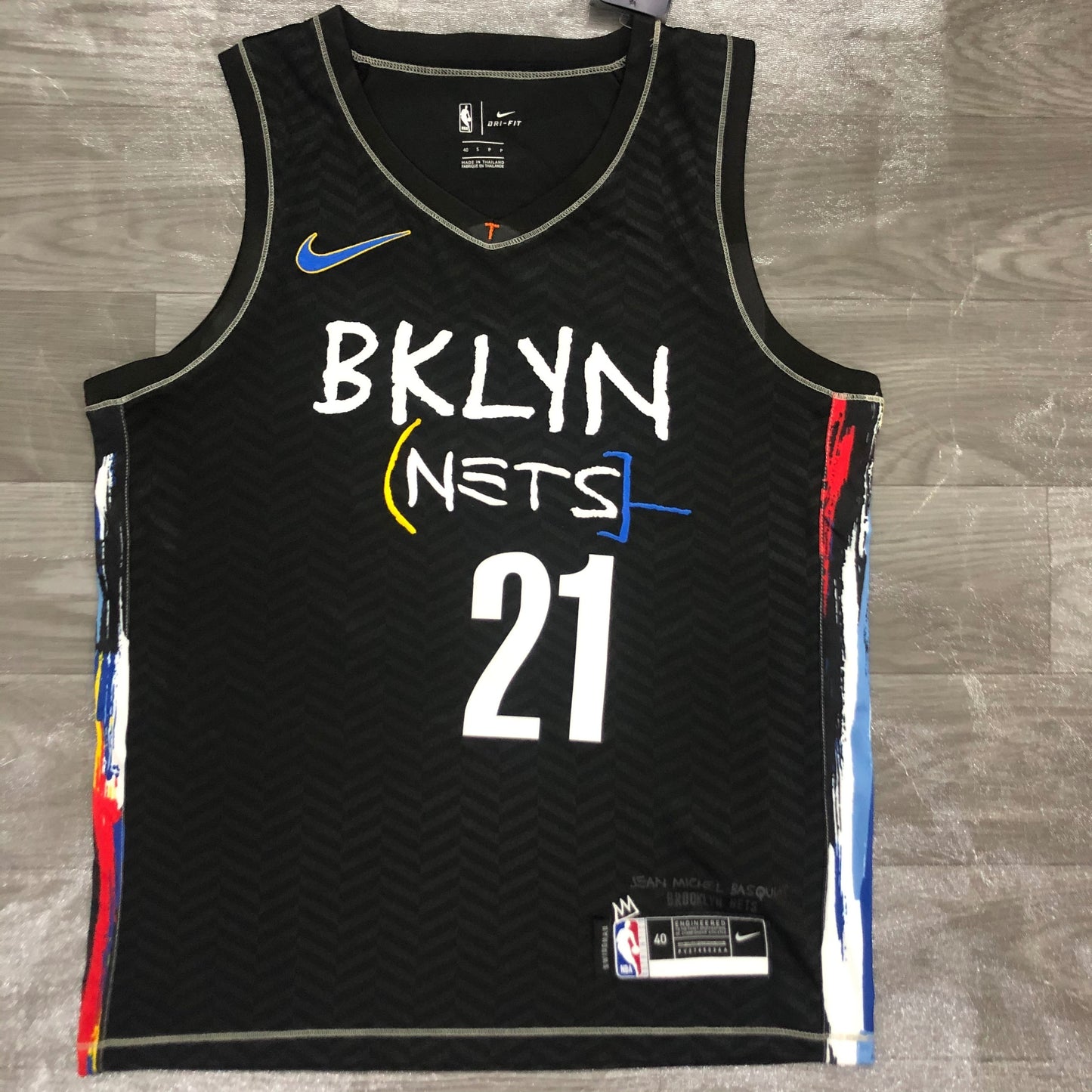 Brooklyn Nets 2021 Football Jersey
