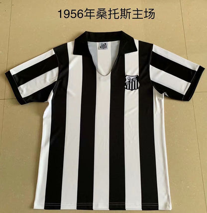 Retro Santos 1956 Home Fan Version Football Jersey