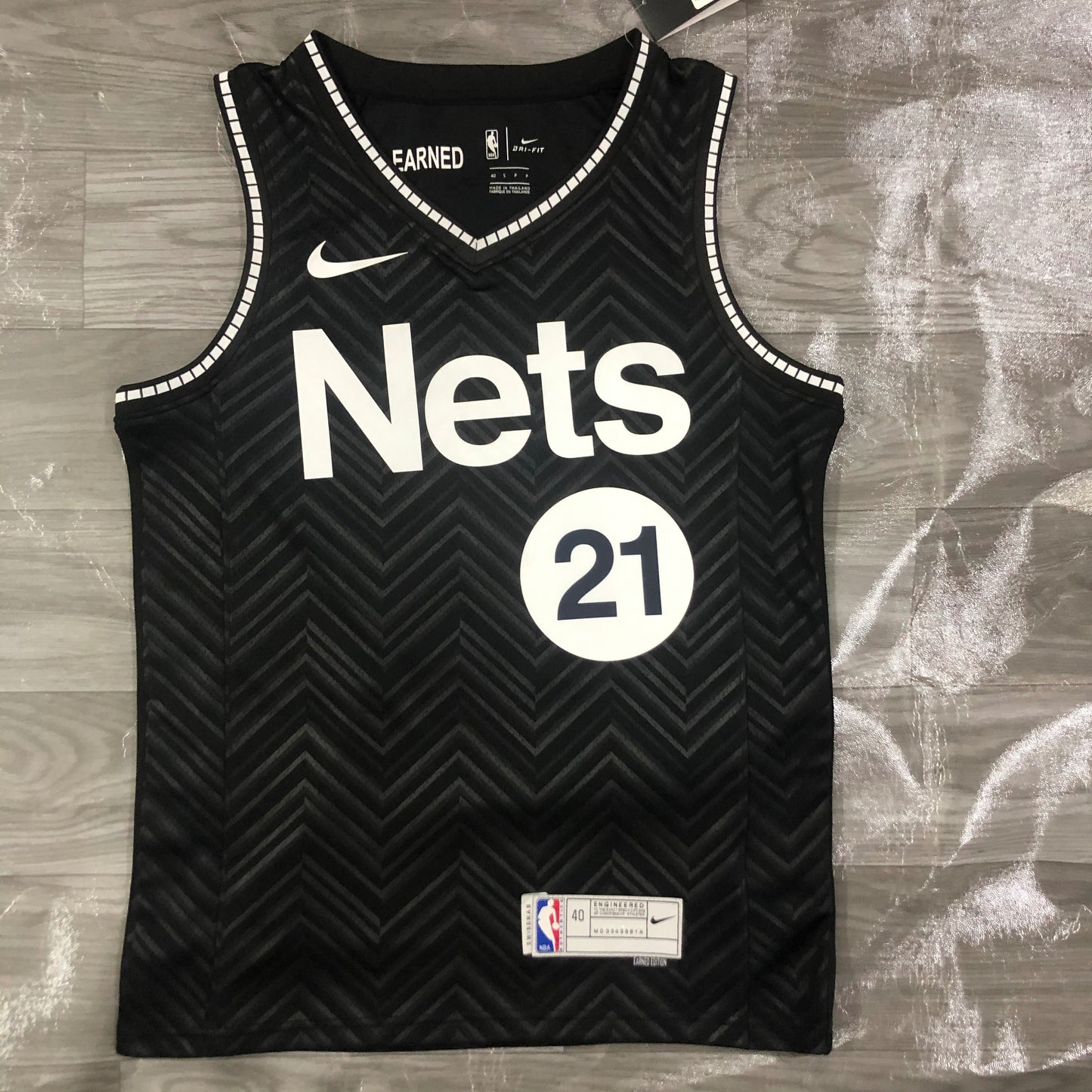 Brooklyn Nets 2021 Football Jersey
