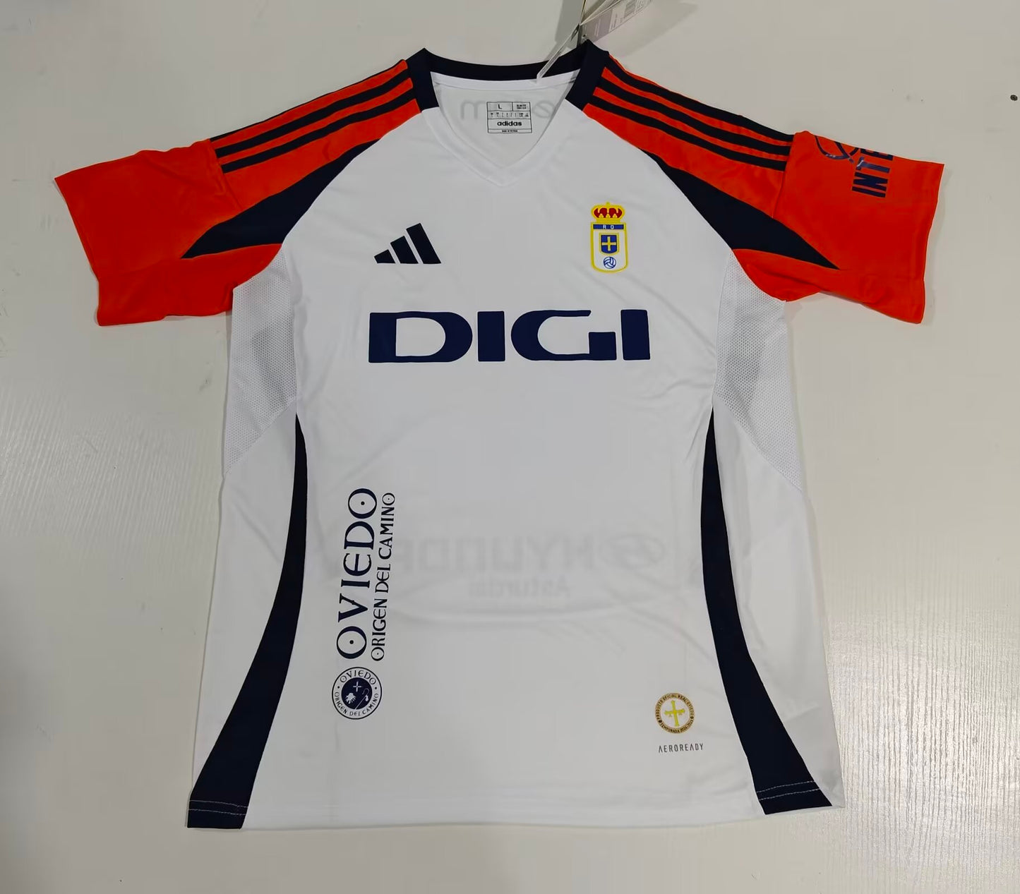 Real Oviedo 2024/2025 Away Fan Version Football Jersey