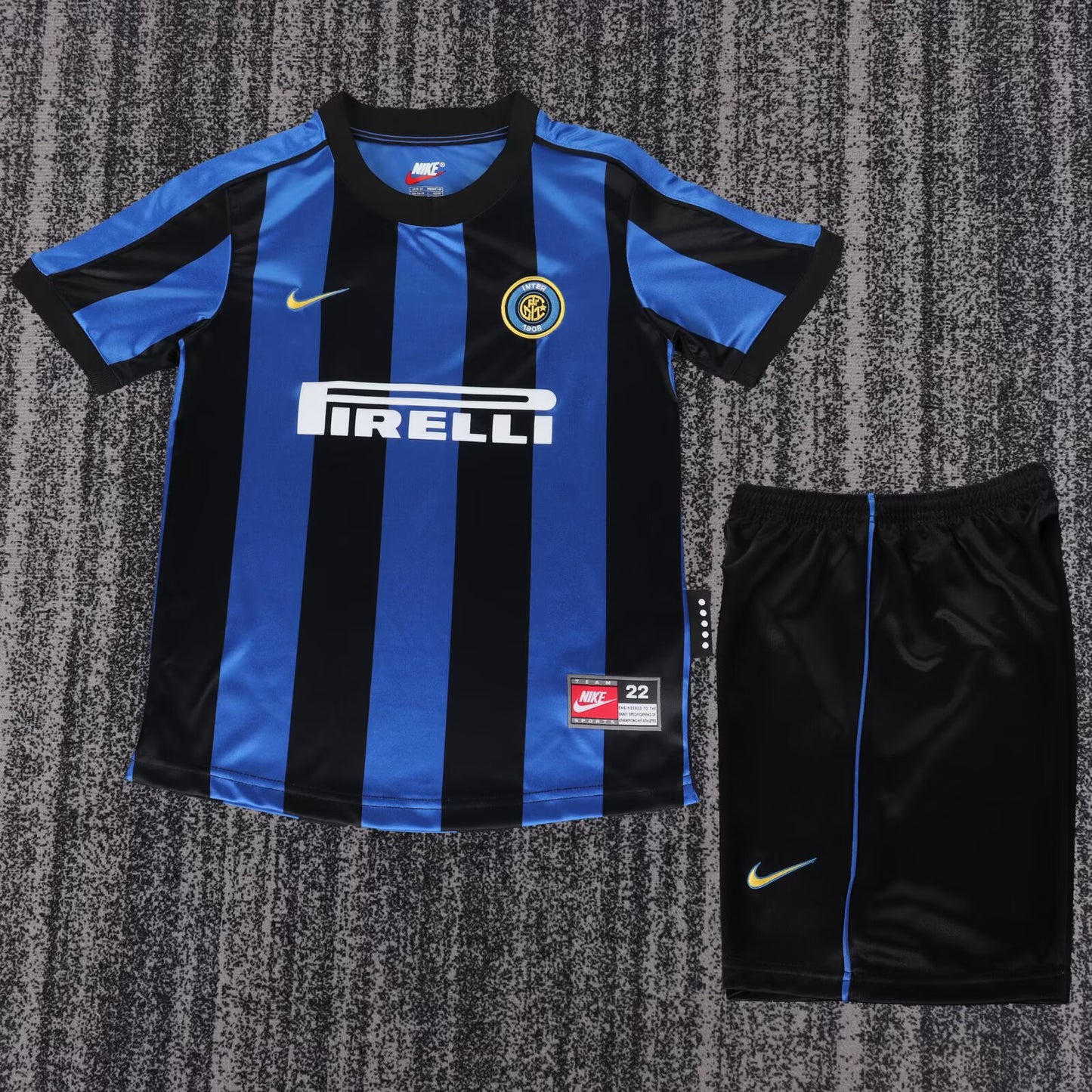 Retro Inter milan 1999/2000 Kids Home Football Jersey