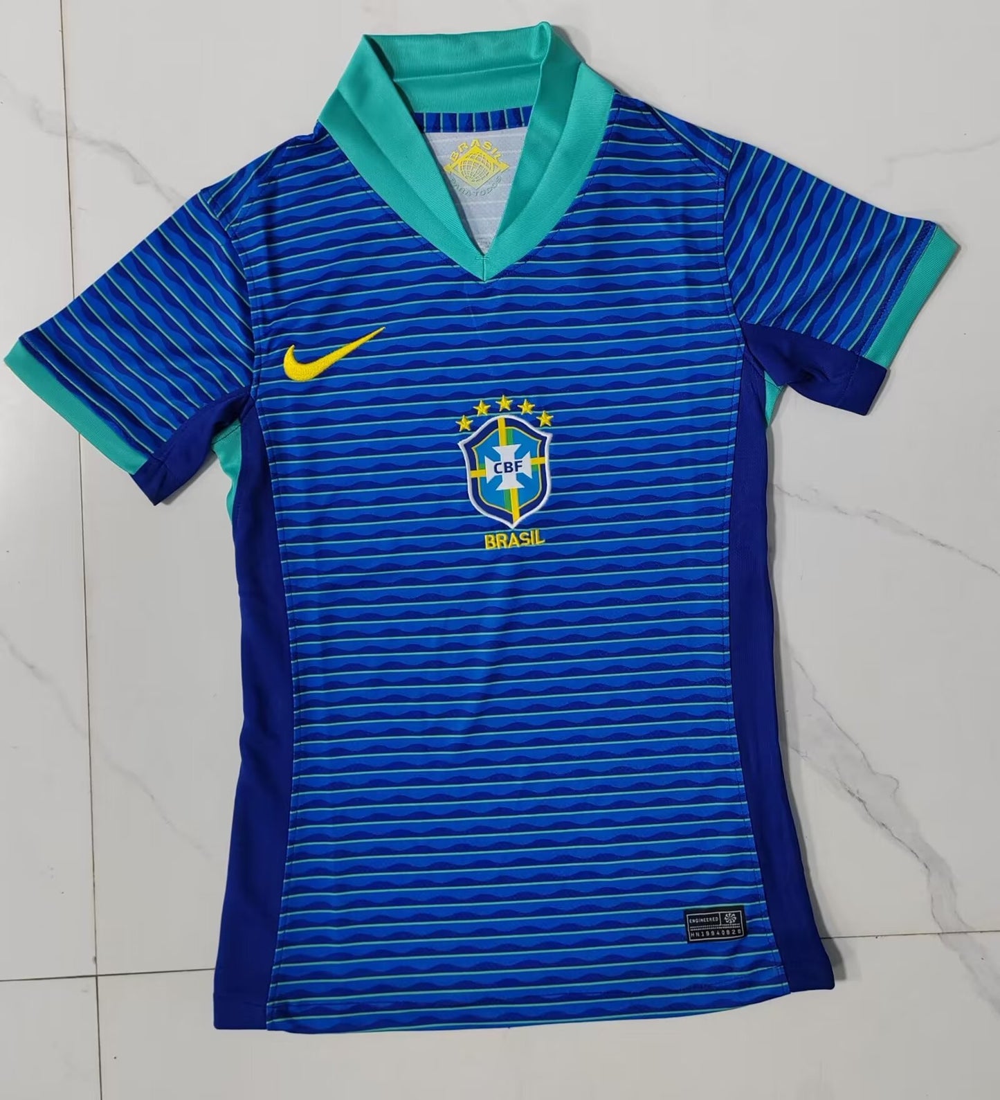 Brazil 2024/2025 Women Away Fan Version Football Jersey