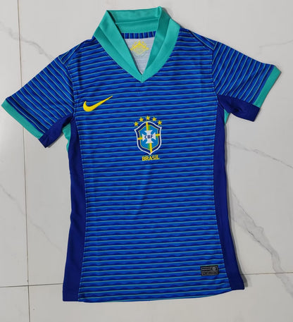 Brazil 2024/2025 Women Away Fan Version Football Jersey