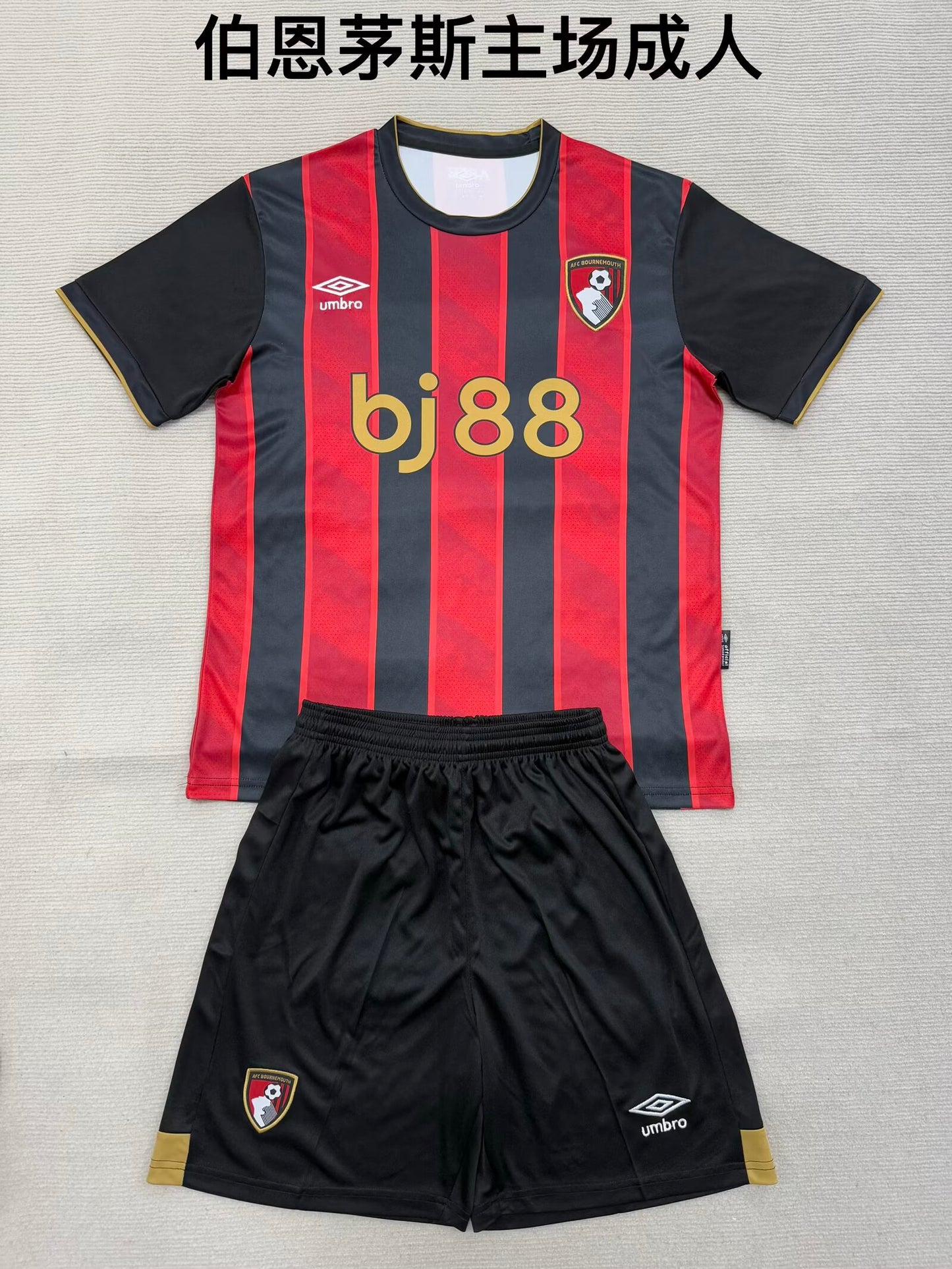 Bournemouth 2025/2026 Home Fan Version Football Jersey