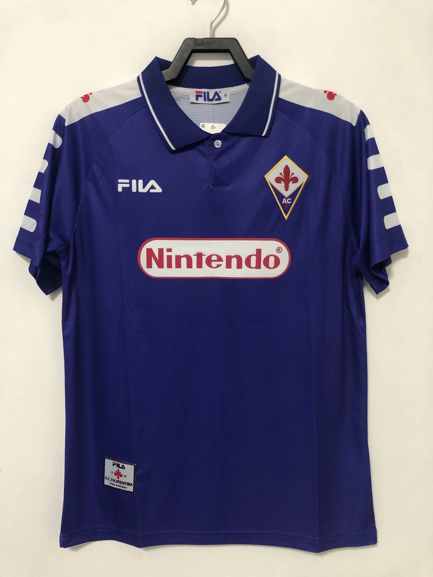 Retro Florence 1998/1999 Home Fan Version Football Jersey