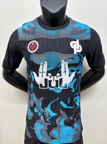 singer Fan Blue Black Player Jersey 2026-2027
