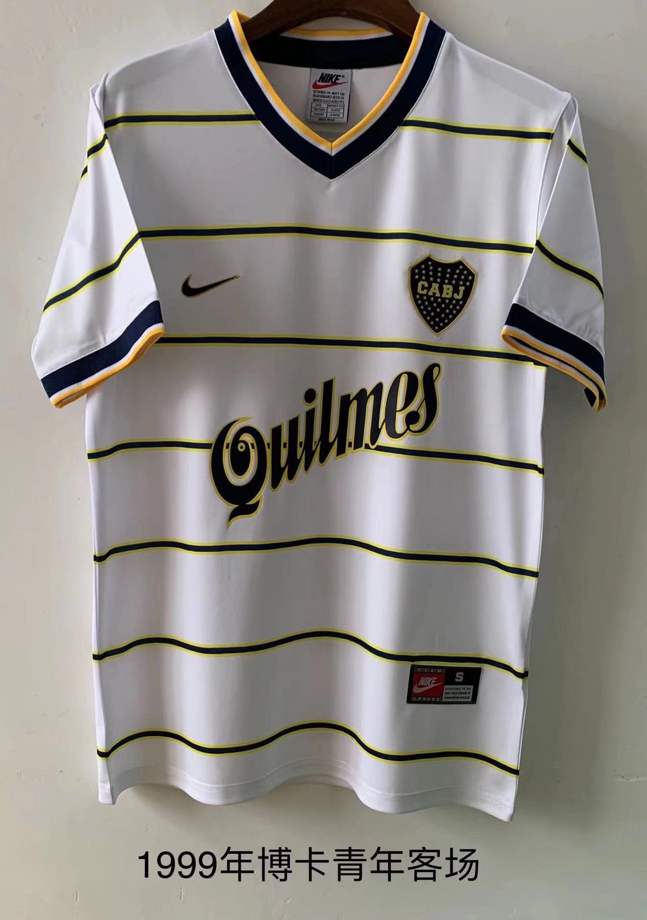 Retro Boca 1999 Fan Version Football Jersey