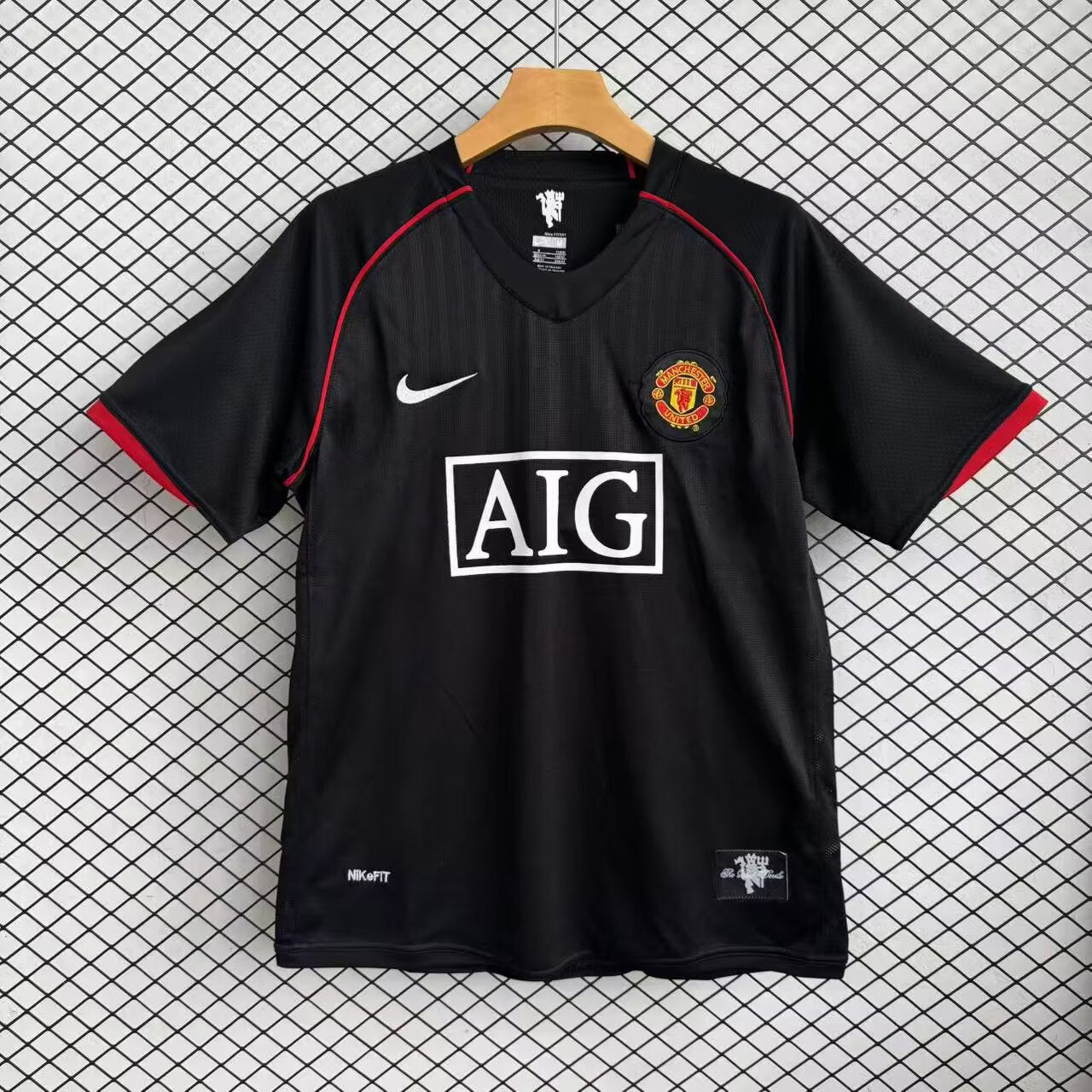 Retro Manchester united 2007/2008 Away Football Jersey