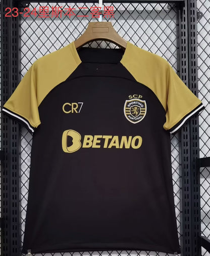 Lisbon 2023/2024 Third Away Fan Version Football Jersey