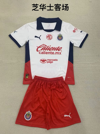 chivas 2024/2025 Kids Away Football Jersey
