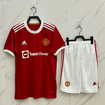 Retro Manchester United 2021/2022 Home Fan Version Football Jersey