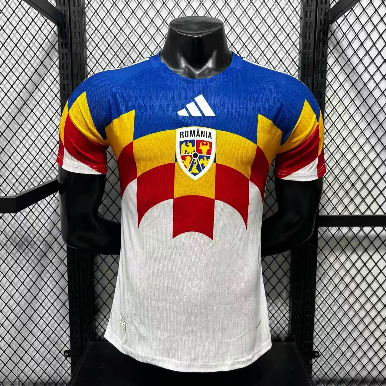 Romania Retro 3 Colour Player Jersey 2026-2027
