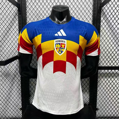 Romania Retro 3 Colour Player Jersey 2026-2027