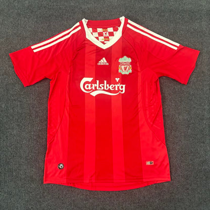 Retro Liverpool 2009/2010 Home Football Jersey