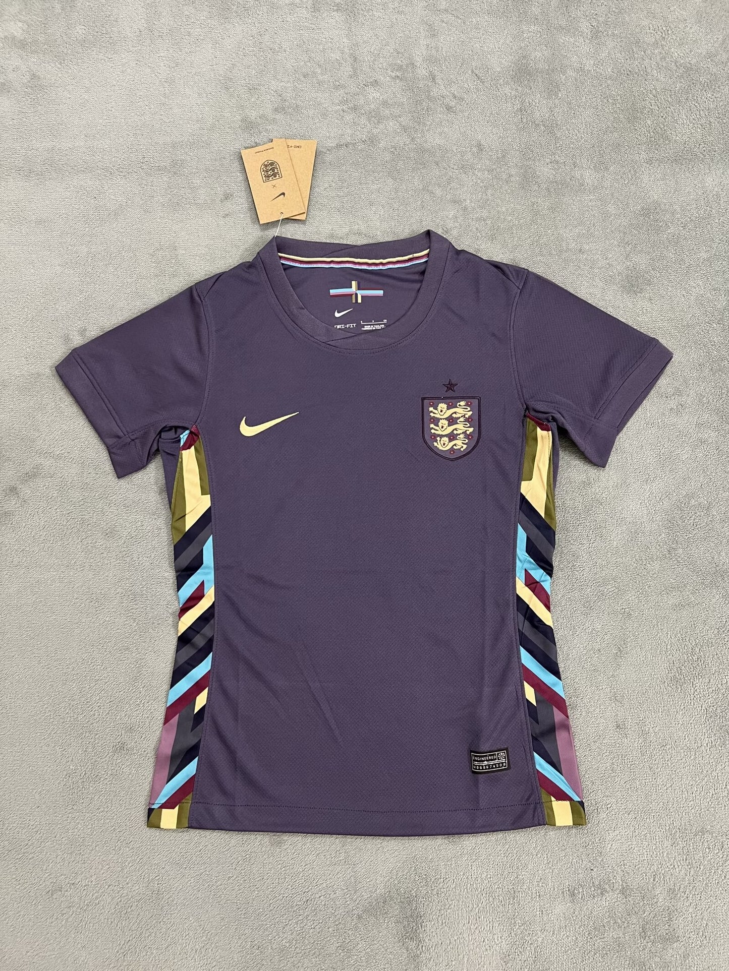 England 2024/2025 Women Away Fan Version Football Jersey