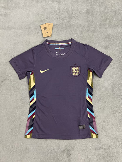 England 2024/2025 Women Away Fan Version Football Jersey