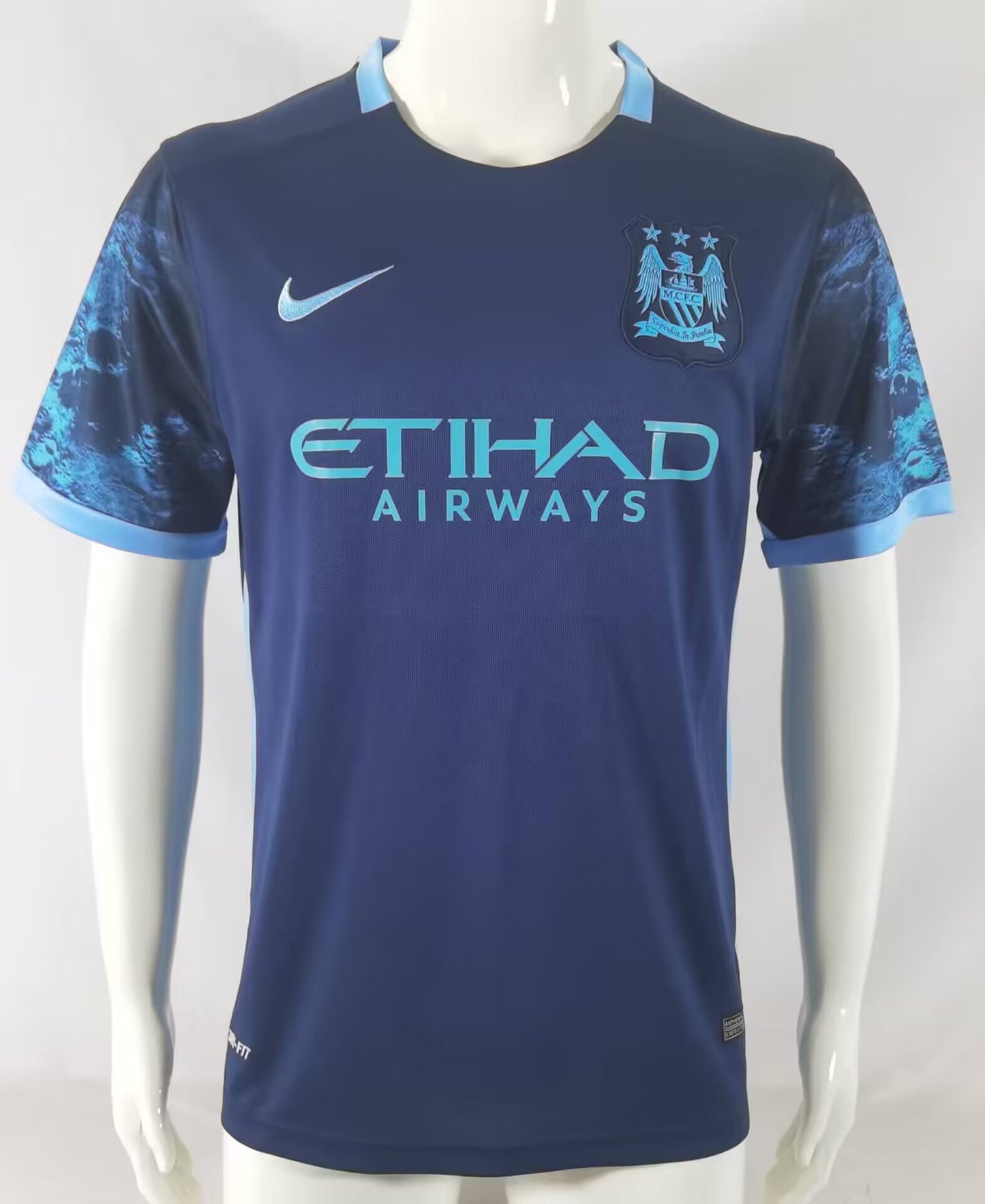Retro Manchester city 2015/2016 Away Football Jersey