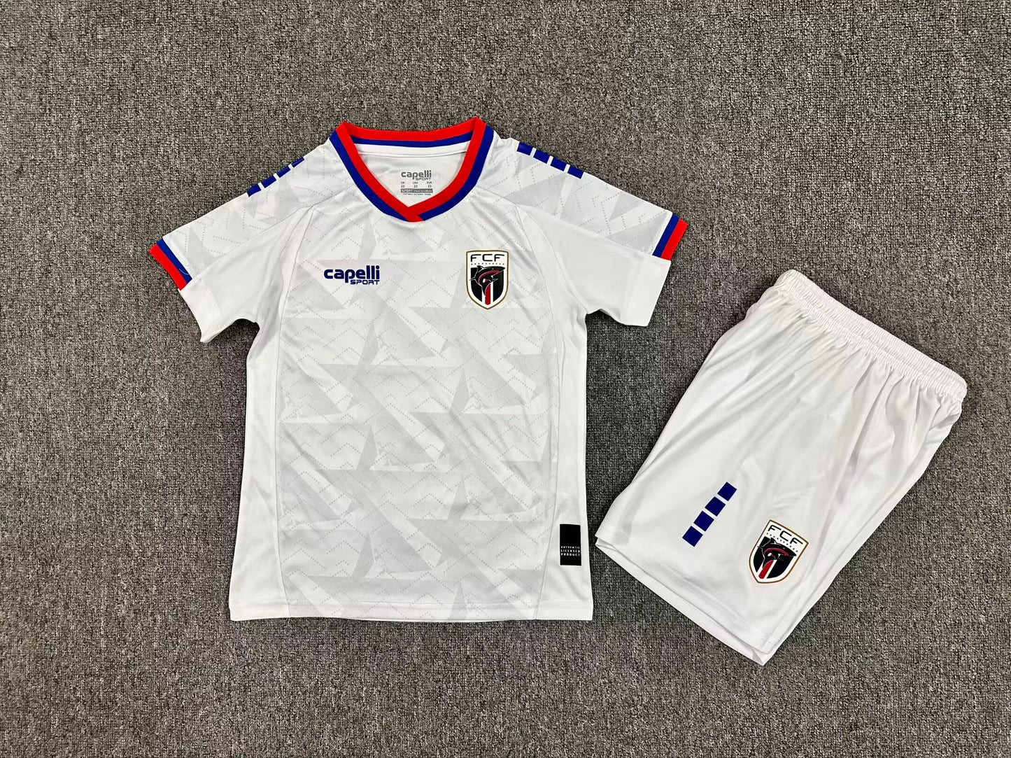 Cape Verde Away Kids Blue Jersey 2026-2027