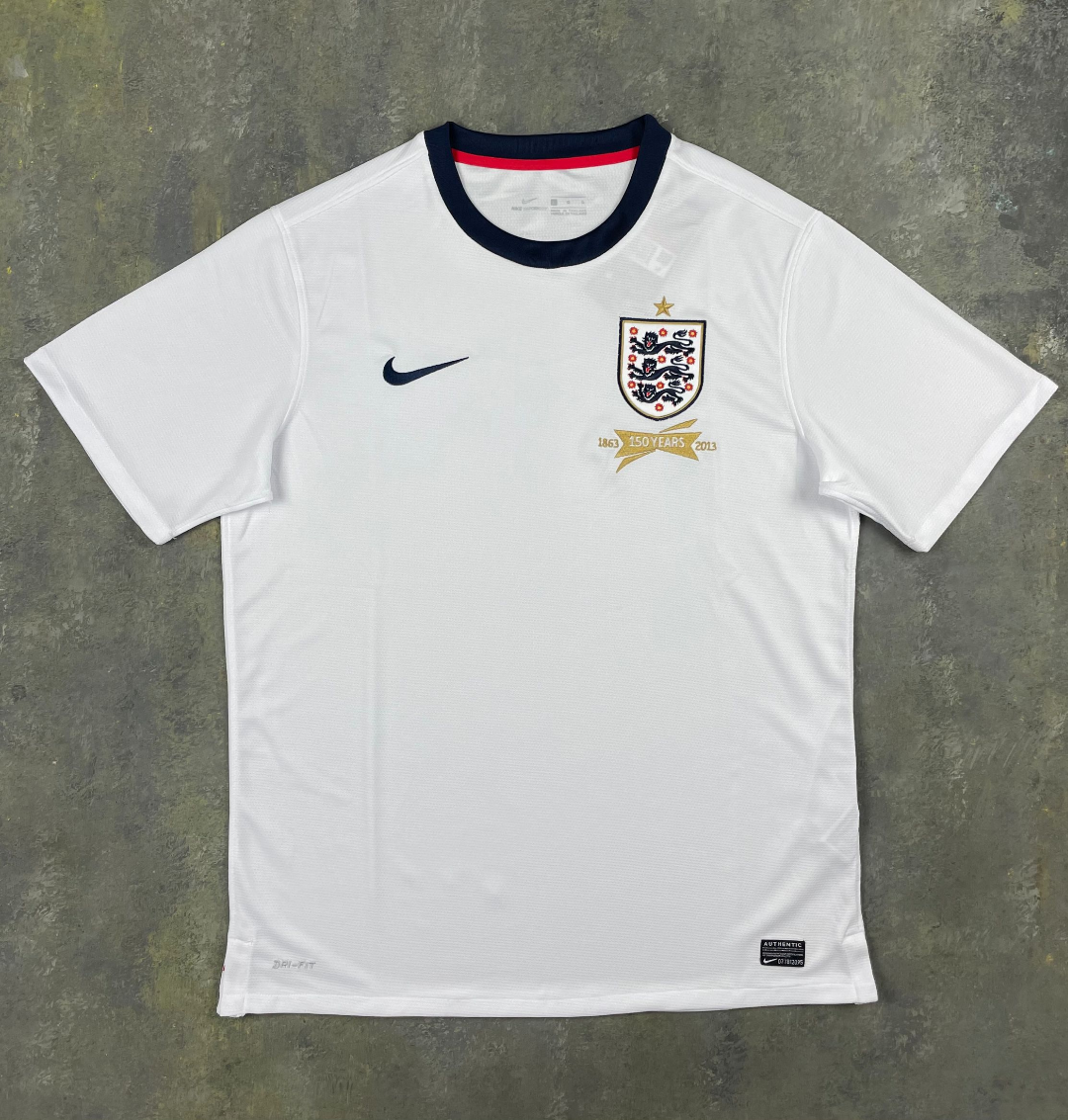 Retro England 2013/2014 Home Football Jersey