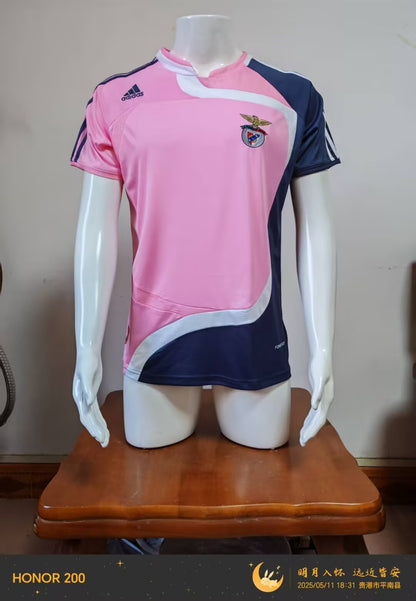 Retro SL Benfica 2007/2008 Away Fan Version Football Jersey