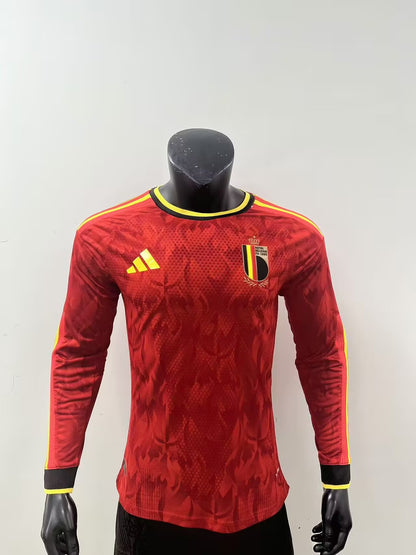 Belgium 2026/2027 Home Player Version Football Jersey