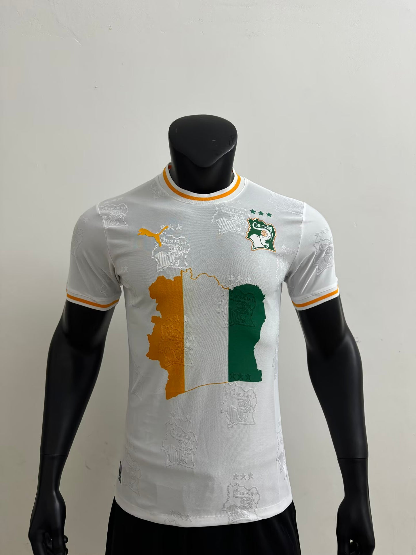 Cote dIvoire 2025/2026 Away Player Version Football Jersey
