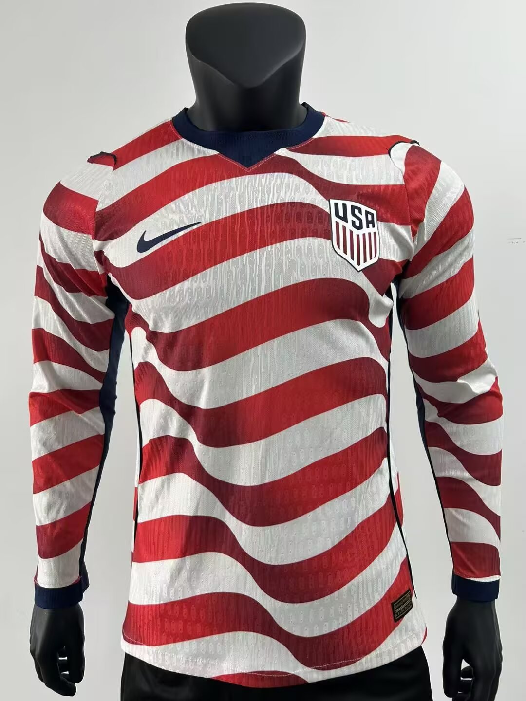 Usa Home Long SleevePlayer Jersey 2026-2027