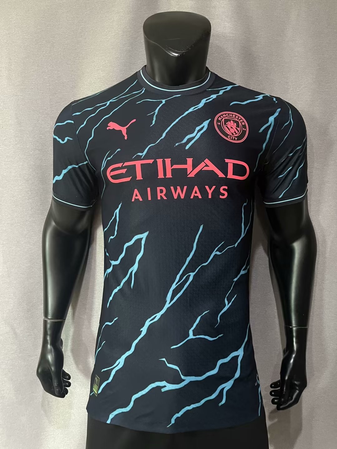 Manchester City 2023/2024 Third Away Player Version Football Jersey