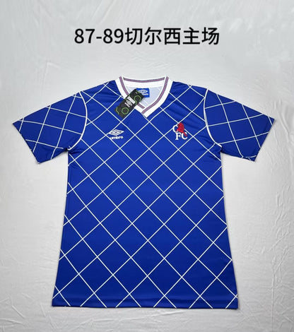 Retro Chelsea 1987/1989 Home Football Jersey