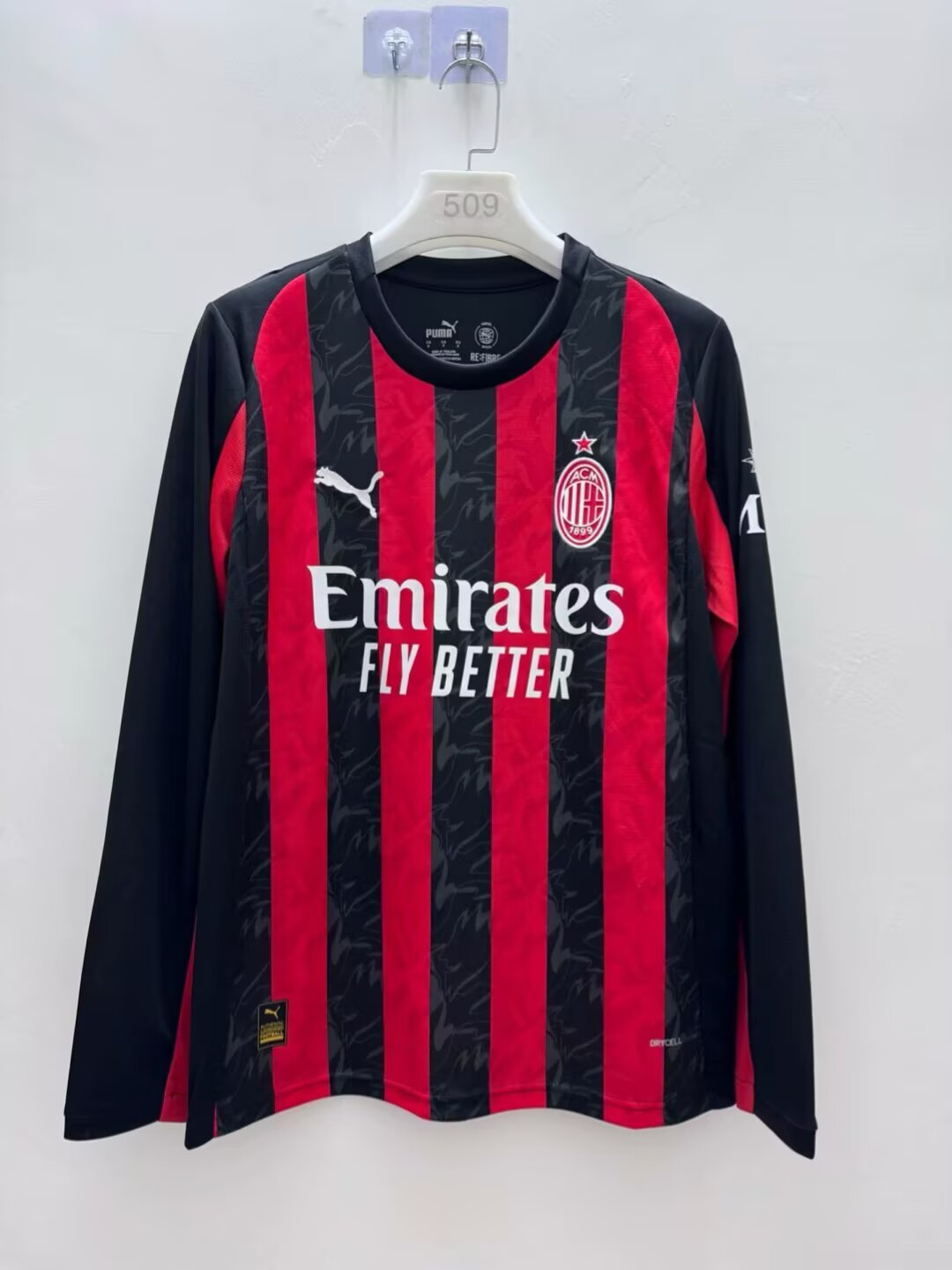 AC Milan 2025/2026 Home Fan Version Football Jersey