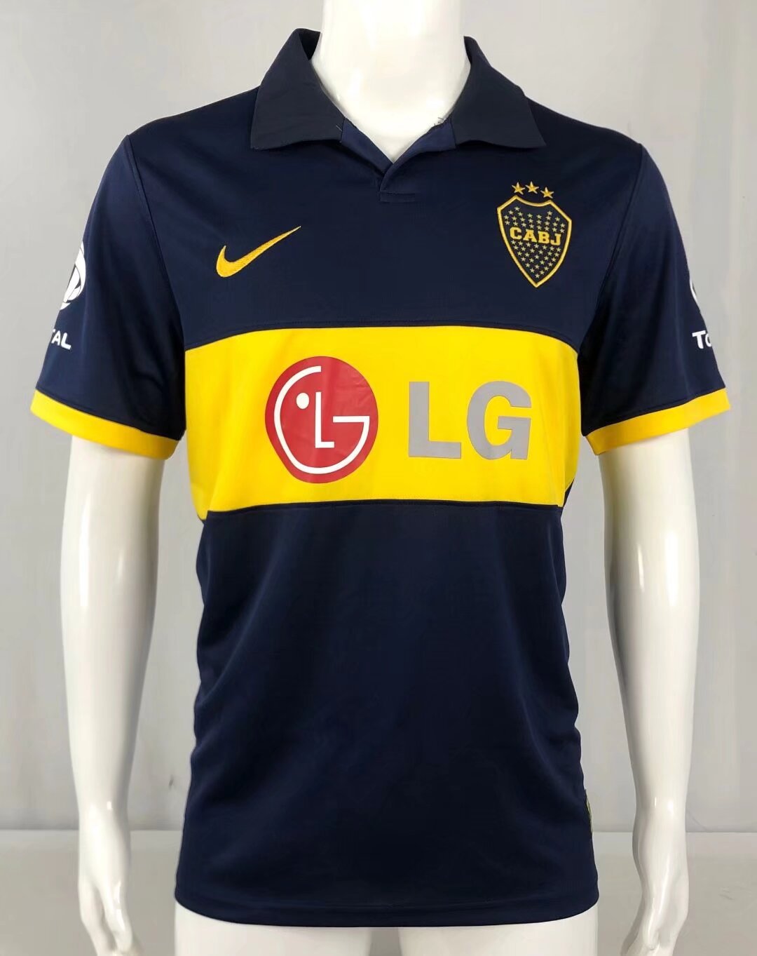 Retro Boca 2009/2010 Home Fan Version Football Jersey
